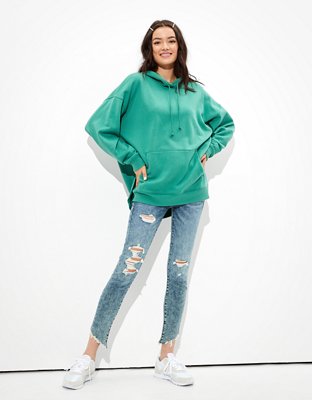 Side slit hoodie new arrivals