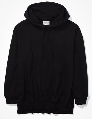 american eagle hoodie black