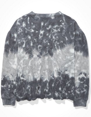 Женские худи American Eagle AE Forever Puff Sleeve Crew Neck Sweatshirt — фото 4