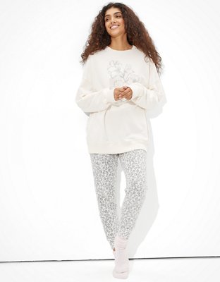 AE Oversized Fleece Crew Neck Sweatshirt