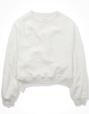 Женские худи American Eagle AE Forever Reverse Fleece Crew Neck Sweatshirt — фото 3