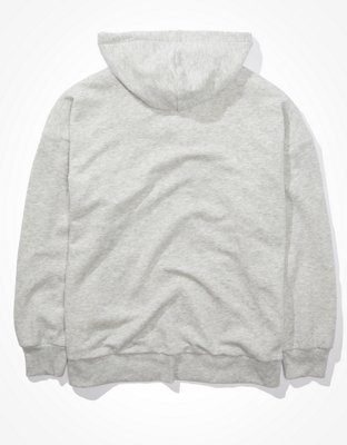 ae fleece graphic zip up hoodie