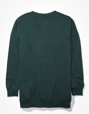 Женские худи American Eagle AE Forever Tunic Crew Neck Sweatshirt — фото 4