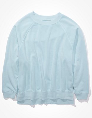 Женские худи American Eagle AE Forever Oversized Raglan Crew Neck Sweatshirt — фото 3
