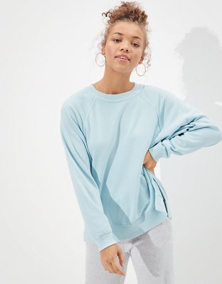 AE Forever Oversized Raglan Crew Neck Sweatshirt