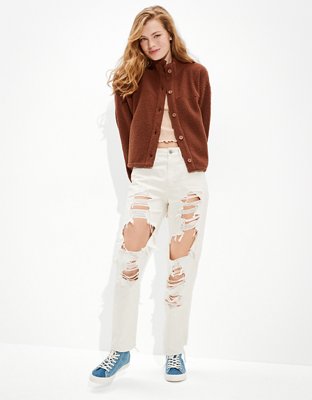 AE Sherpa Button-Up Shacket