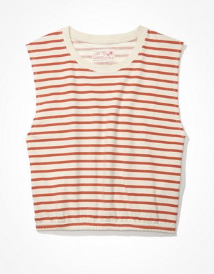 Женские худи American Eagle AE Sleeveless Fleece Sweatshirt — фото 3