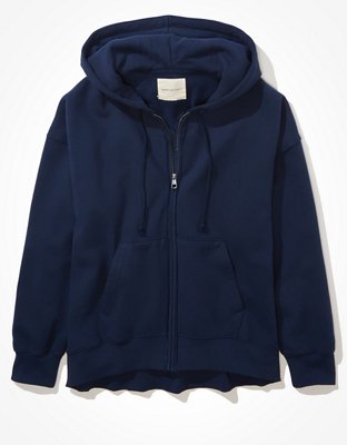 Женские худи American Eagle AE Oversized Zip-Up — фото 3