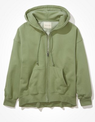 Zip up store hoodies american eagle