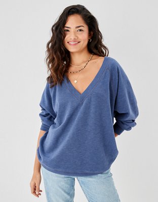 American eagle shop oversized sweatshirt