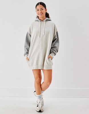 White discount tunic hoodie