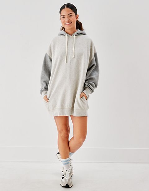 Женские худи American Eagle AE Oversized Colorblock Tunic