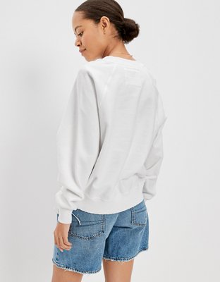 AE Notch Neck Graphic Sweatshirt