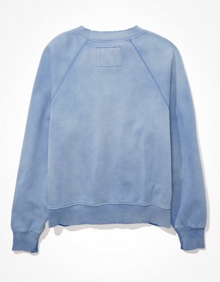 Женские худи American Eagle AE Notch Neck Graphic Sweatshirt — фото 5