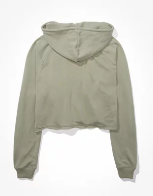 AE Cropped Graphic Hoodie