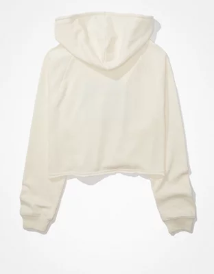 AE Cropped Graphic Hoodie