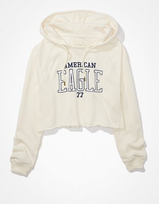 Женские худи American Eagle AE Cropped Graphic — фото 3