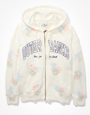 Женские худи American Eagle AE x Outer Banks Oversized Zip-Up — фото 3