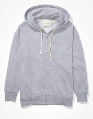 Shop AE Fleece Zip-Up Hoodie online