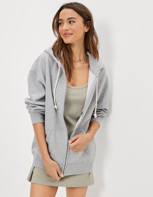 AE Oversized Zip-Up Hoodie