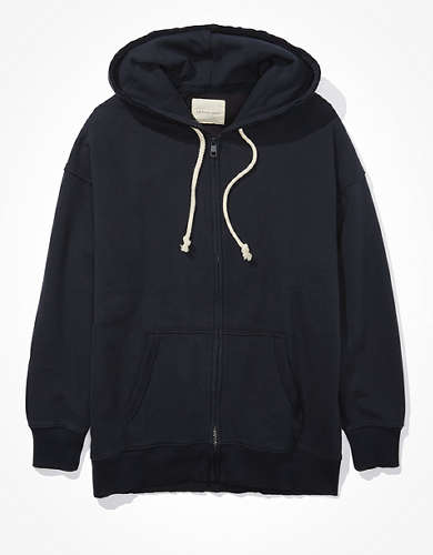 AE Oversized Zip-Up Hoodie AE Oversized Zip-Up Hoodie