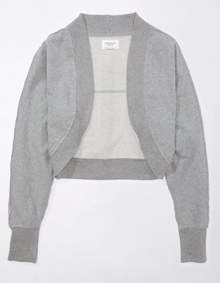Женские худи American Eagle AE Cropped Shrug Sweatshirt — фото 3