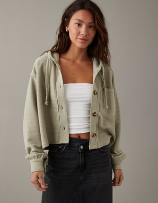 Cropped Shacket – Layered Elements Boutique