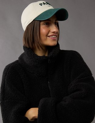 Женские худи American Eagle AE Zip-Up Bear Hug Sherpa Sweatshirt — фото 6