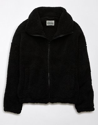 Женские худи American Eagle AE Zip-Up Bear Hug Sherpa Sweatshirt — фото 2