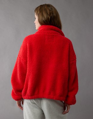 AE Zip-Up Bear Hug Sherpa Sweatshirt