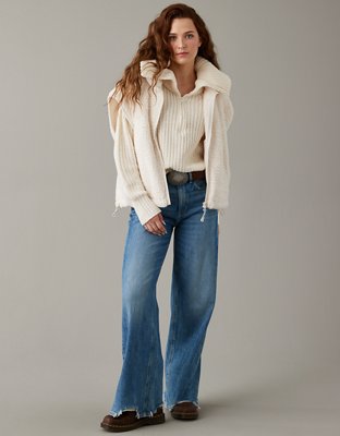 Женские жилеты American Eagle AE Sherpa Vest — фото 5
