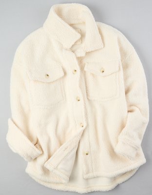 American eagle hot sale sherpa coat