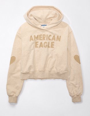 American eagle 2024 tan hoodie