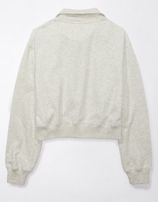 Женские худи American Eagle AE Collared Sweatshirt — фото 4
