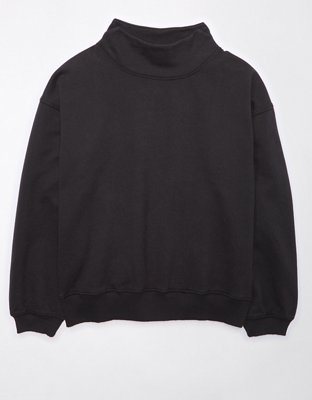 Ae fleece best sale polo sweatshirt