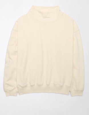 AE Fleece Mock Neck Sweatshirt