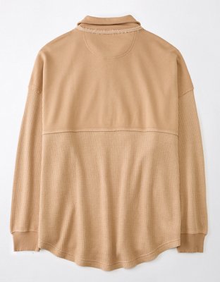 AE Oversized Quarter Zip Sweatshirt