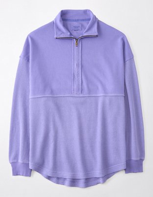 AE Oversized Quarter Zip Sweatshirt