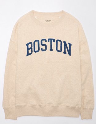 Женские худи American Eagle AE Oversized Boston Graphic Sweatshirt — фото 3