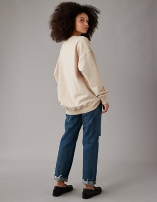 Женские худи American Eagle AE Oversized Boston Graphic Sweatshirt — фото 2