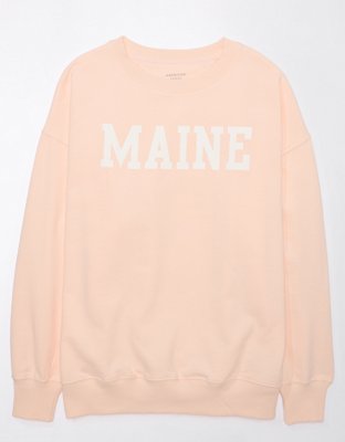 Женские худи American Eagle AE Oversized Maine Graphic Sweatshirt — фото 3