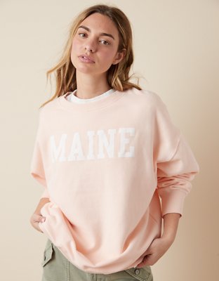 AE Oversized Maine Graphic Sweatshirt