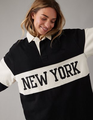 AE Oversized New York Polo Fleece Sweatshirt