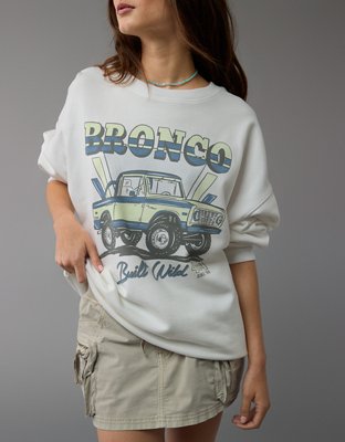 AE Oversized Bronco Graphic Sweatshirt