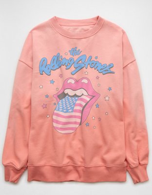 AE Oversized Rolling Stones Graphic Sweatshirt