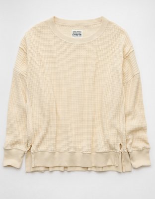 AE Big Hug Waffle Sweatshirt