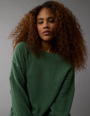 AE Big Hug Waffle Sweatshirt