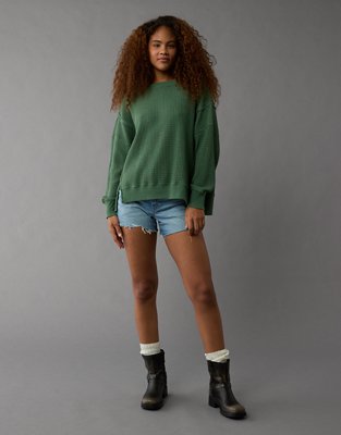 AE Big Hug Waffle Sweatshirt