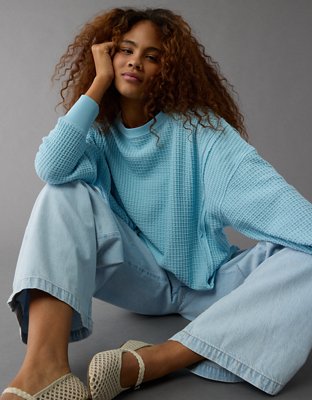 AE Big Hug Waffle Sweatshirt