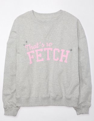 Женские худи American Eagle AE x Mean Girls Fetch Crew Neck Sweatshirt — фото 3